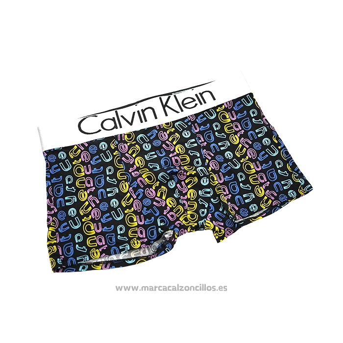 Boxer Calvin Klein Hombre Prints Colors Azul